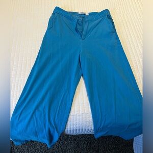 Hello molly blue linen dress pants